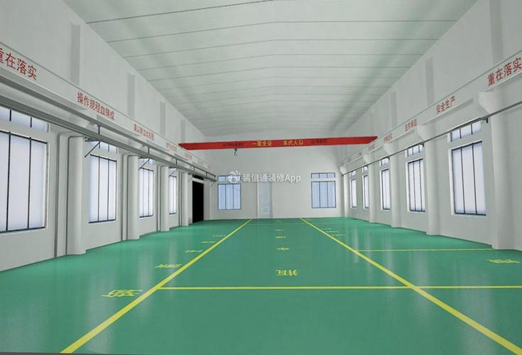 上海500平工厂厂房内部装修设计